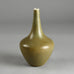 Gunnar Nylund for Rorstrand, Sweden, stoneware vase with brown matte glaze E7257 - Freeforms