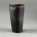 Gunnar Nylund for Rorstrand vase with blue and brown glaze E7308 - Freeforms