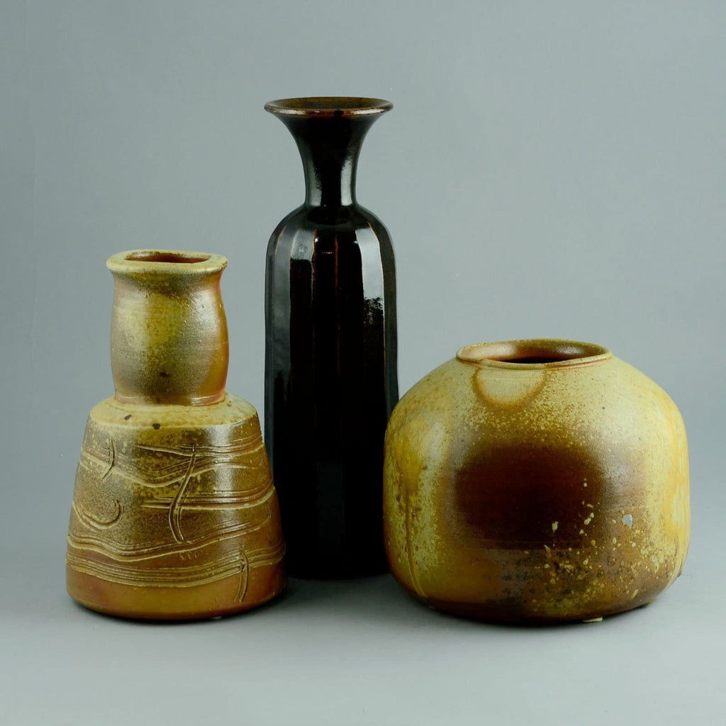 Horst Kerstan, own studio, Germany group of vases - Freeforms