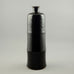 Horst Kerstan Stoneware vase with glossy black glaze D6130 - Freeforms