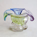 Iridescent glass vase by Helena Tynell for Riihimaen Lasi Oy N7953 - Freeforms