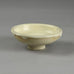 Jan Bontjes van Beek, Germany, shallow bowl with white dripping glaze F8040 - Freeforms