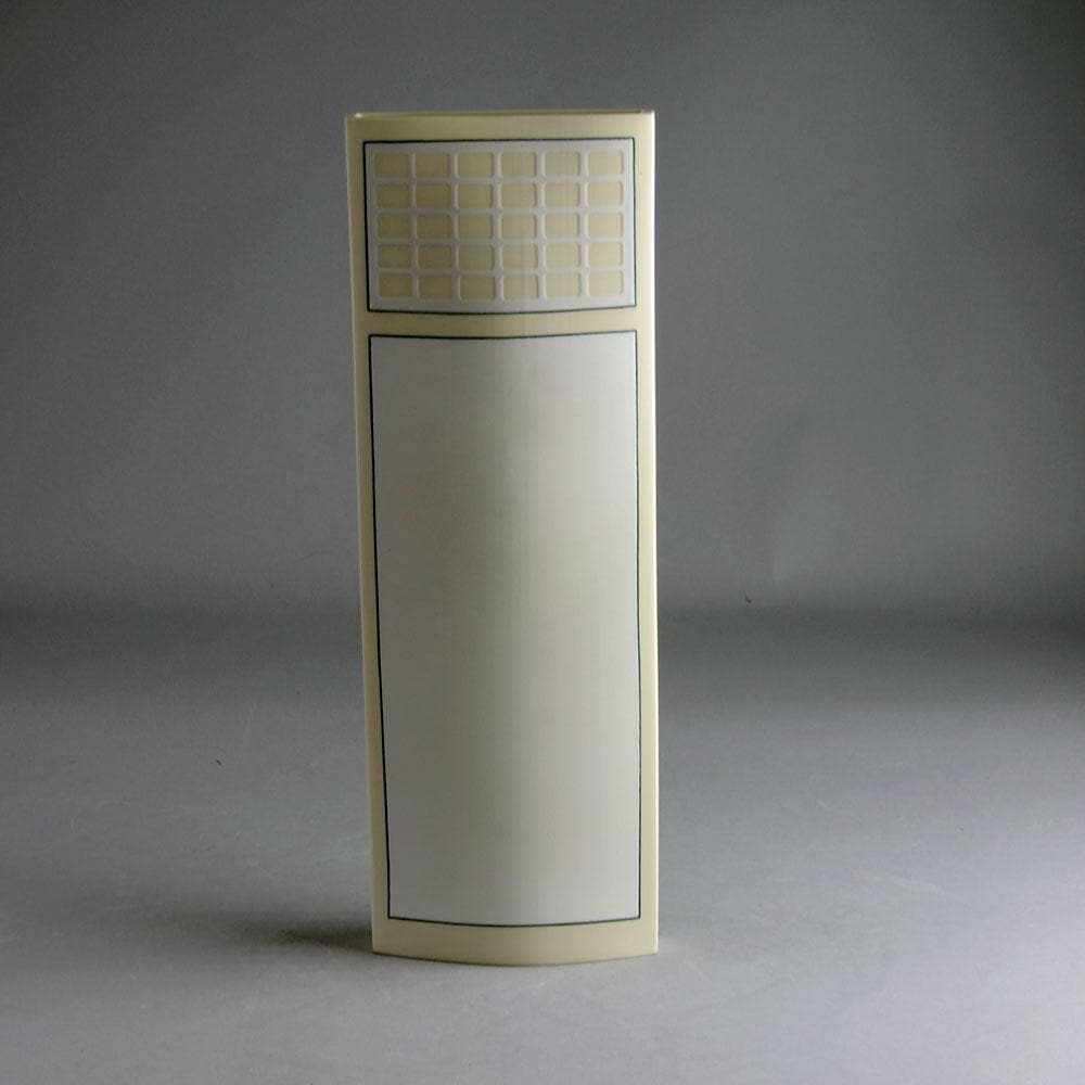 Jessie Higginson rectangular porcelain vase D6289 - Freeforms