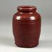 Jørgen Mogensen for Royal Copenhagen, stoneware vase with oxblood glaze N6103 - Freeforms