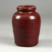 Jørgen Mogensen for Royal Copenhagen, stoneware vase with oxblood glaze N6103 - Freeforms