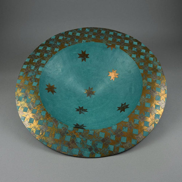 Judith Trim, own studio, UK large porcelain bowl with lucite stand F8066 - Freeforms