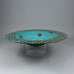 Judith Trim, own studio, UK large porcelain bowl with lucite stand F8066 - Freeforms