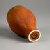 Karl Scheid, unique stoneware vase with matte brown glaze D6404 - Freeforms