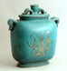 Large "Argenta" handled, lidded jar by Wilhelm Kage N3693 - Freeforms