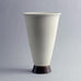 Large white vase by Ebbe Sadolin for Bing and Grøndahl A1871 - Freeforms