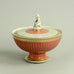 Lidded bowl with crackle glaze by Royal Copenhagen N9058 - Freeforms