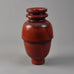 Lutz Könecke, Germany, vase with oxblood glaze N9119 - Freeforms