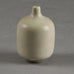 Miniature stoneware vase with matte white glaze by Gunnar Nylund B3158 and D6226 - Freeforms