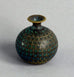 Miniature vase with turquoise glaze by Stig Lindberg B3289 - Freeforms