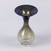 Olive green glass vase by Nils Landberg for Orrefors N6787 - Freeforms