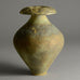 Otto Meier stoneware vase with beige and pale green matte glaze E7064 - Freeforms