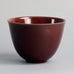 Oxblood bowl by Carl Halier for Royal Copenhagen N2916 - Freeforms