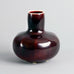 Oxblood vase by Lisbet Munch Petersen for Bing and Grøndahl N5629 - Freeforms