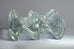 Pair of Glass "Arkipelago" candlestick by Timo Sarpaneva for Iittala B3415 E7332 - Freeforms