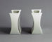 Pair of porcelain vases by Jan van der Vaart for Rosenthal B3703 and B3755 - Freeforms