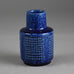 Per and Annelise Linnemann Schmidt for Palshus vase with blue glaze E7354 - Freeforms