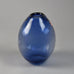 Per Lutken for Holmegaard, Denmark, blue soap bubble vase D6370 - Freeforms