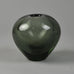 Per Lutken for Holmegaard, Denmark, gray round vase N5829 - Freeforms