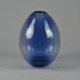 Per Lutken for Holmegaard, large soap bubble vase in blue F8315 - Freeforms