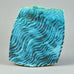 Peter Frasier Beard, own studio, UK, flattened vase with pale blue glaze G9292 - Freeforms