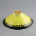 Peter Wills bowl with yellow and dripping metallic glaze D6030 - Freeforms