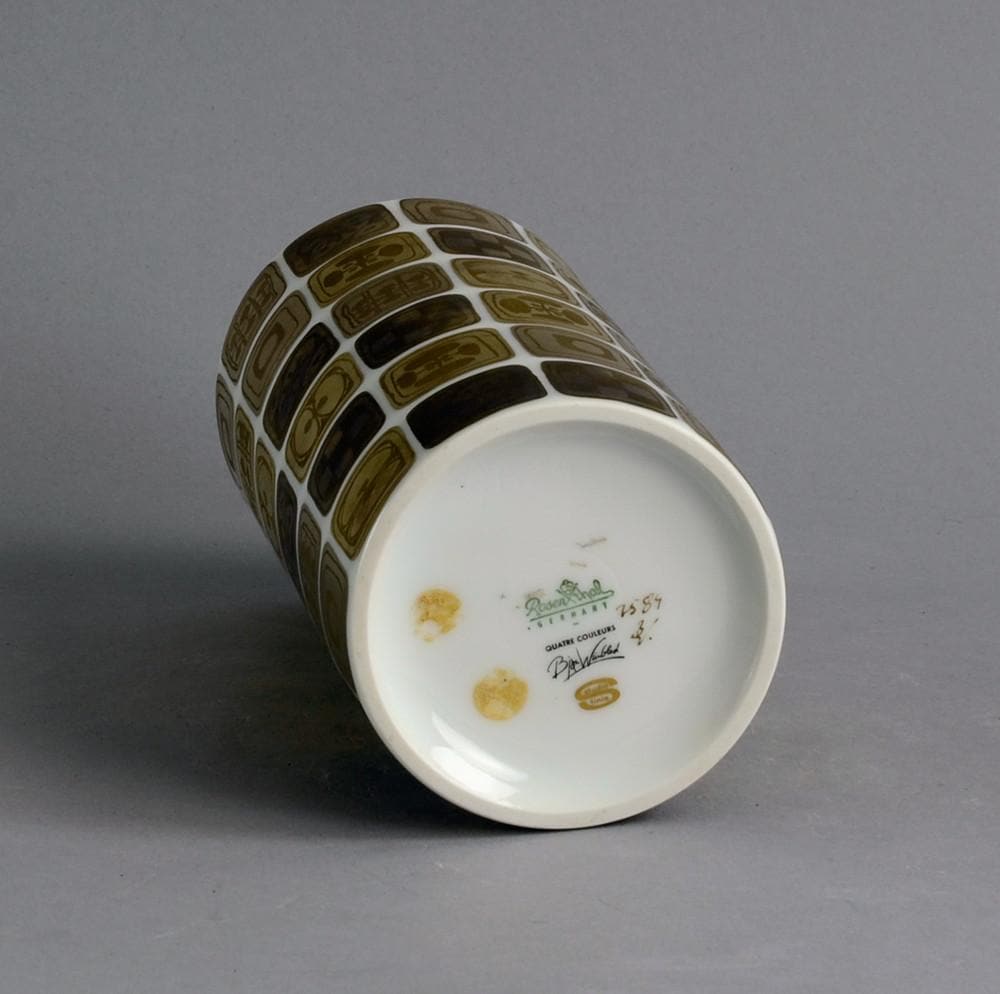 Rosenthal Studio Ligne : Keulenvase Björn Wiinblad, Romance Rosenthal Studio Ligne : Keulenvase Björn Wiinblad, Romance