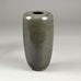 Richard Bampi, Germany, unique stoneware vase with gray speckled glaze E7282 - Freeforms