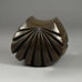 Rolf Overberg , Germany, stoneware owl figure with brown glaze E7428 - Freeforms