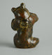 Sculpture of Bear by Knud Kyhn for Royal Copenhagen N9260 - Freeforms