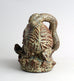 Sculpture of Hedgehog and Snake by Knud Kyhn for Royal Copenhagen N8083 - Freeforms