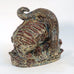 Sculpture of Hedgehog and Snake by Knud Kyhn for Royal Copenhagen N8083 - Freeforms