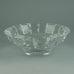 Simon Gate for Orrefors faceted glass bowl N7414 - Freeforms