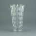 Simon Gate for Orrefors faceted glass vase N8489 - Freeforms