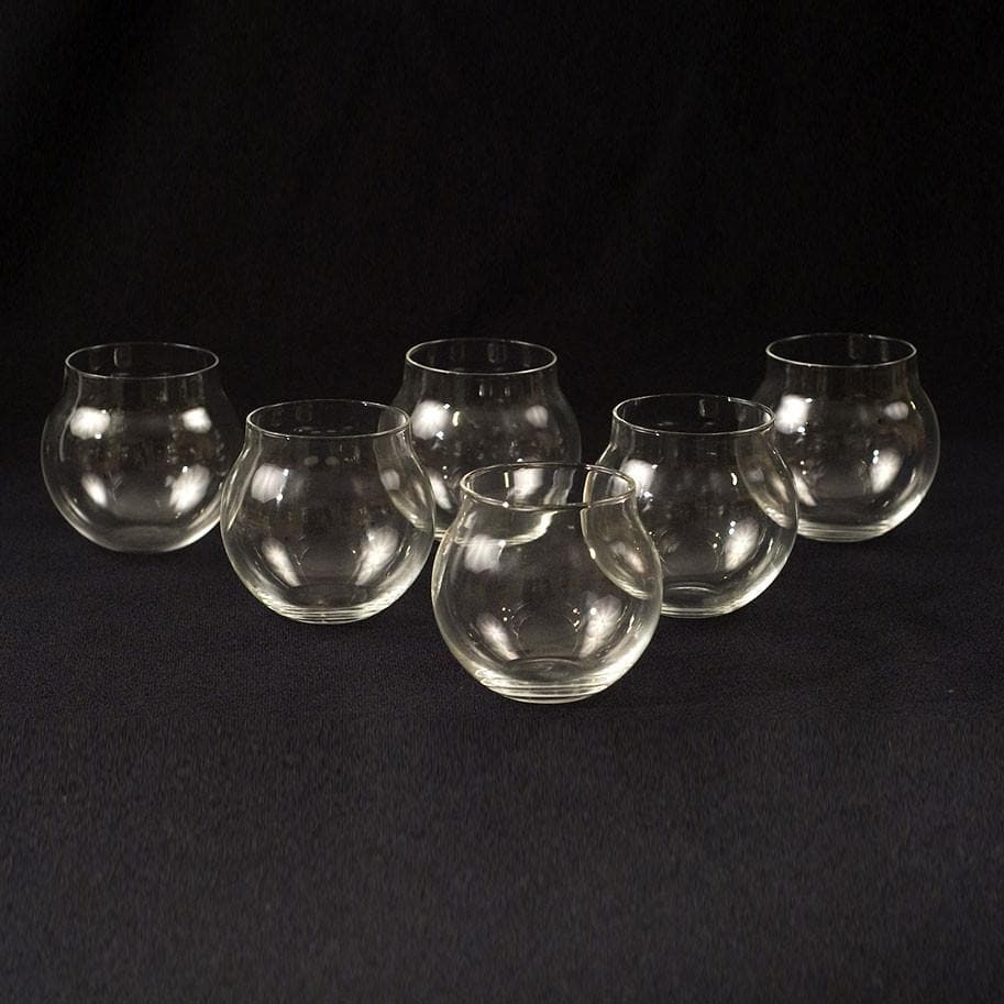 Six glasses by Timo Sarpaneva for Iittala N4026 - Freeforms