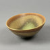 Stig Lindberg for Gustavsberg, shallow bowl with brown glaze E7376 - Freeforms