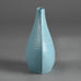 Stig Lindberg for Gustavsberg, wide "Reptil" vase with blue glaze B3747 - Freeforms