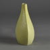 Stig Lindberg for Gustavsberg, wide "Reptil" vase with yellow glaze E7140 - Freeforms