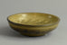 Stoneware bowl with semi gloss golden brown glaze by Gerd Bogelund N8532 - Freeforms