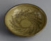 Stoneware bowl with semi gloss golden brown glaze by Gerd Bogelund N8532 - Freeforms