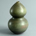 Stoneware double gourd vase by Elizabeth Pluquet-Ulrich A1345 - Freeforms