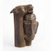 Stoneware figure with matte brown glaze by Åke Holm N7656 - Freeforms