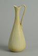 Stoneware jug with matte off-white glaze by Gunnar Nylund N9401 - Freeforms