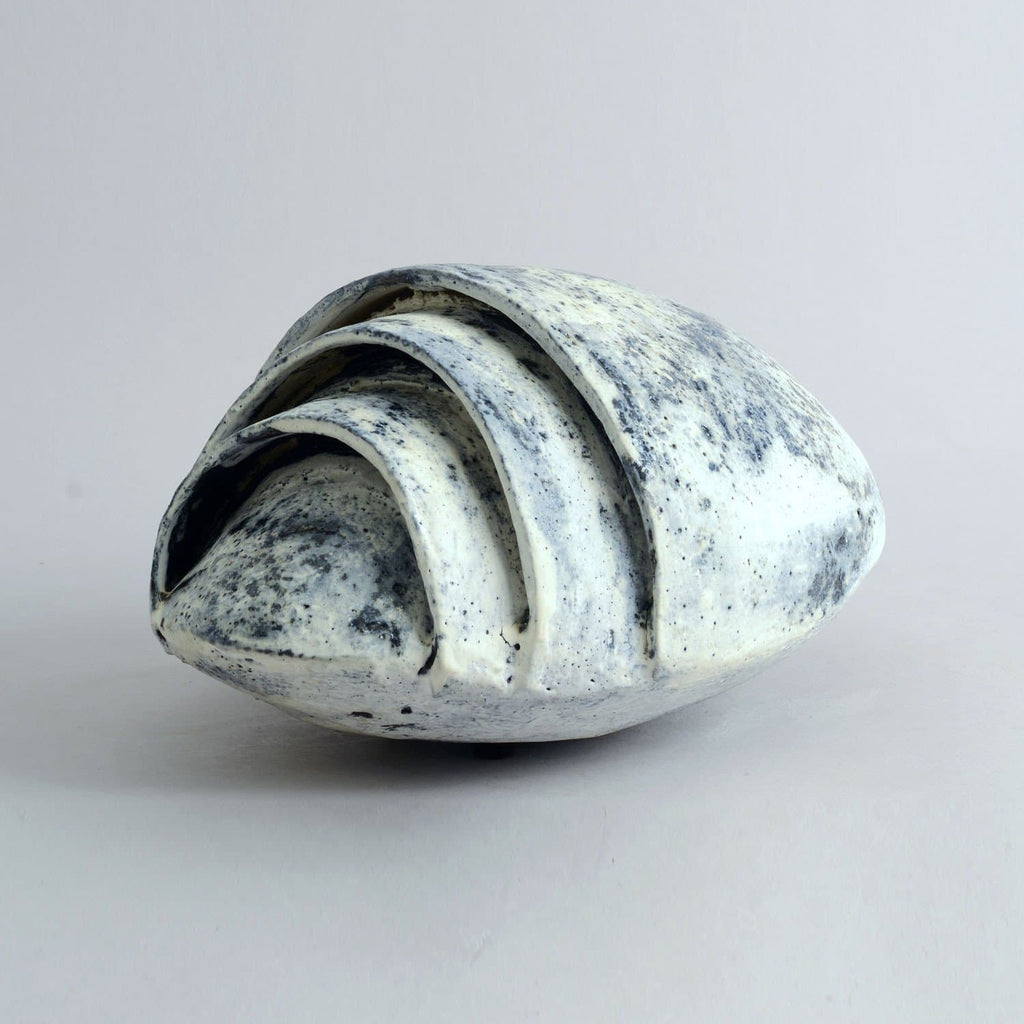Stoneware sculptural vessel by Gunhild Åberg N9062 - Freeforms