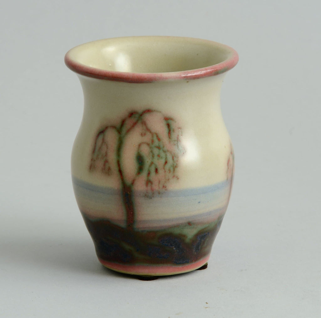Stoneware vase by Thora Hjorth N8480 - Freeforms