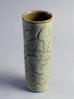 Stoneware vase with glossy green crawling glaze by Carl Harry Stalhane A1196 - Freeforms